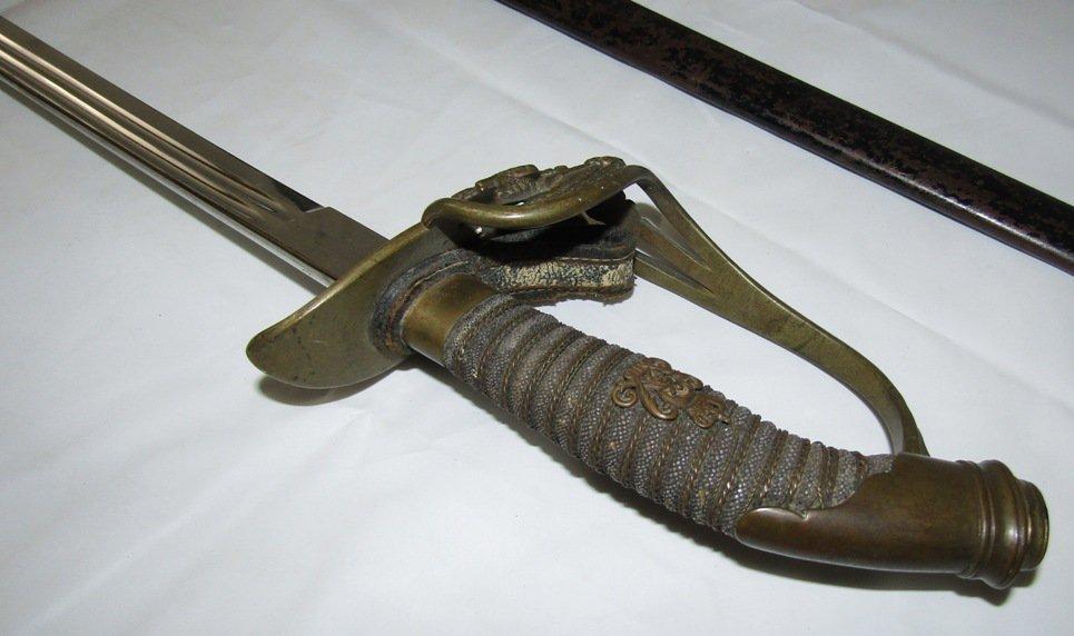 Model 1889 Prussian Infantry NCO Sword With Scabbard/Portapee-Eickhorn