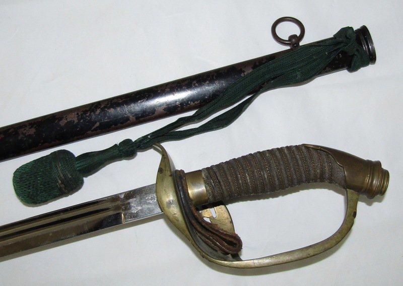 Model 1889 Prussian Infantry NCO Sword With Scabbard/Portapee-Eickhorn