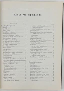 Rare Restricted B-24D Armament Instruction Hard Cover Manual
