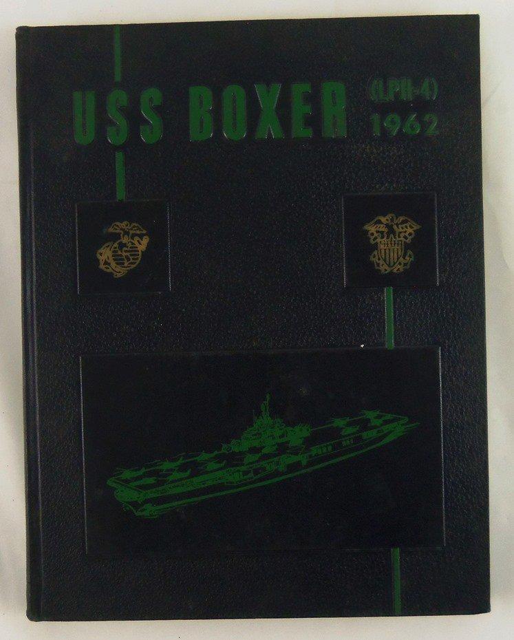 USS Boxer LPH-4 Unit History Book-1962