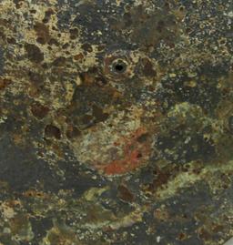 Ground Dug Relic M35 Double Decal Helmet With Trace Remnants Of Snow Camo Finish (HG-54)