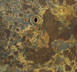 Ground Dug Relic M35 Double Decal Helmet With Trace Remnants Of Snow Camo Finish (HG-54)