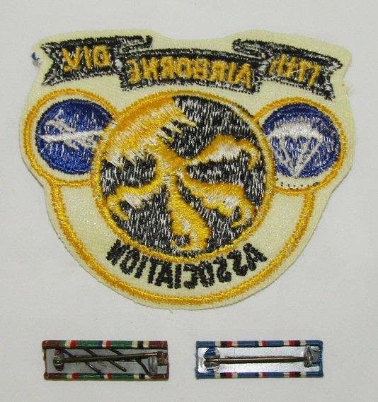 Named WW2  "Operation Dragoon" 17th Airborne 194th GIR Ike Jacket/Photos/Invasion Flag Grouping