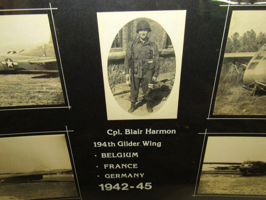 Named WW2  "Operation Dragoon" 17th Airborne 194th GIR Ike Jacket/Photos/Invasion Flag Grouping