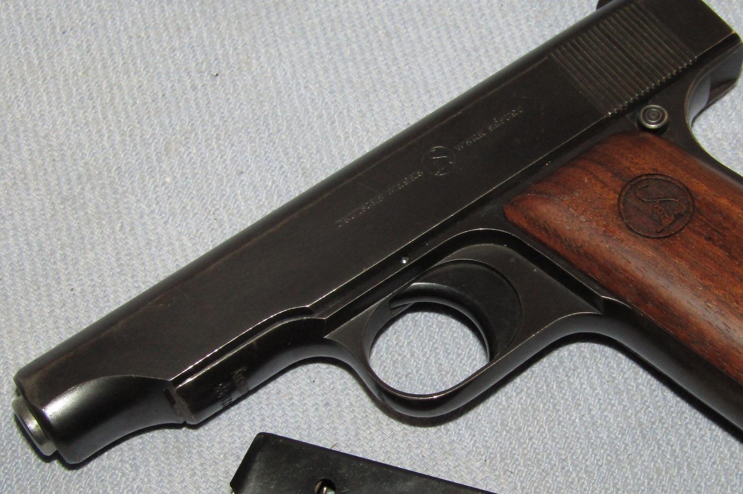 Ca. 1920's Ortgies 7.65 Cal. Semi-Automatic  Pistol-Same Type Used By John Dillinger!