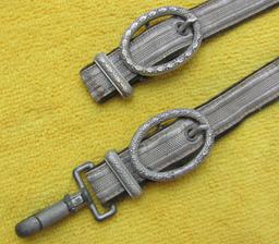 Wehrmacht Officer's Dagger Hanger-One Clip Not Present