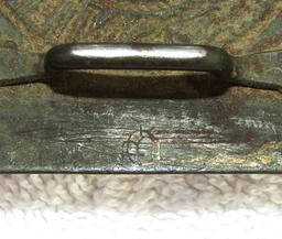 Wehrmacht EM Combat Finish Steel Buckle W/Tab-1940 Dated By G. Brehmer