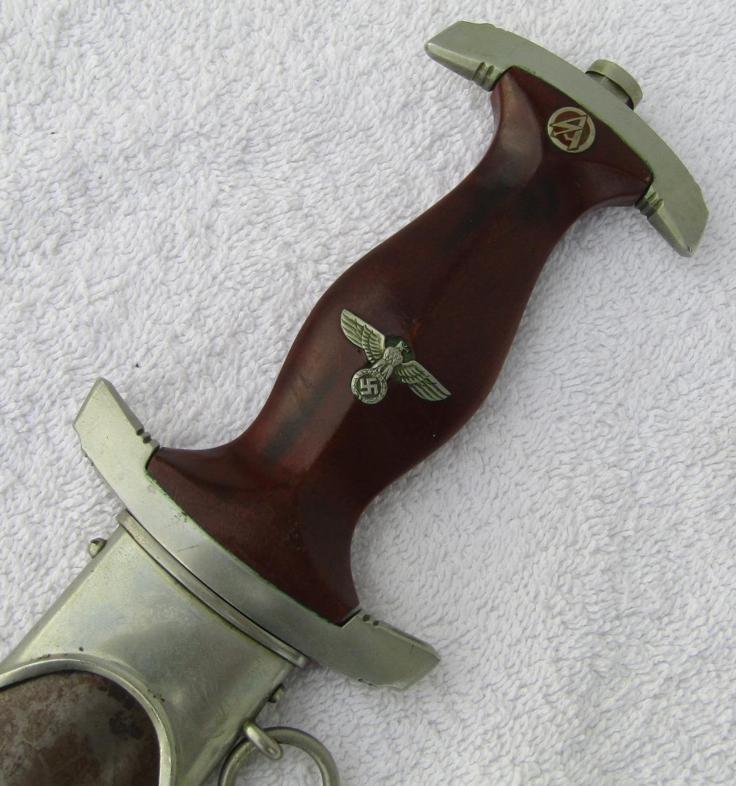 Early SA Dagger With Scabbard-Scarce Maker Of Kaufmann & Sohne