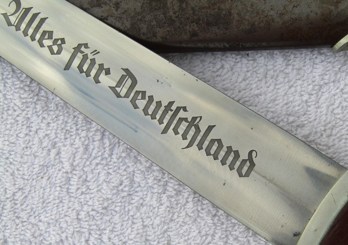 Early SA Dagger With Scabbard-Scarce Maker Of Kaufmann & Sohne