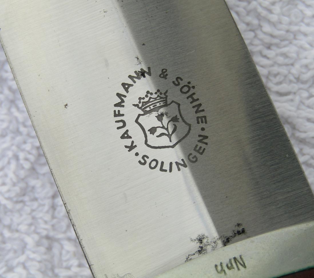 Early SA Dagger With Scabbard-Scarce Maker Of Kaufmann & Sohne