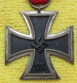 Iron Cross 2nd Class With Ribbon-3pc Construction W/Magnetic Center