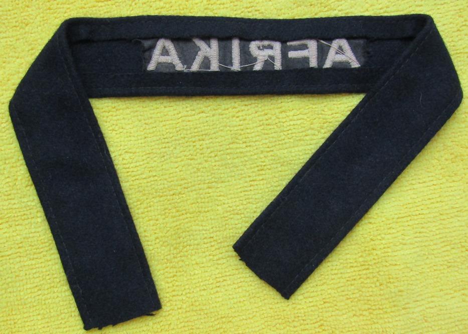 Rare Luftwaffe Issue Afrika Campaign Cuff Title For EM/NCO