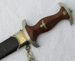 NSKK Chained Leader Dagger-Early Double Oval Eickhorn Logo-Ground Rohm Blade