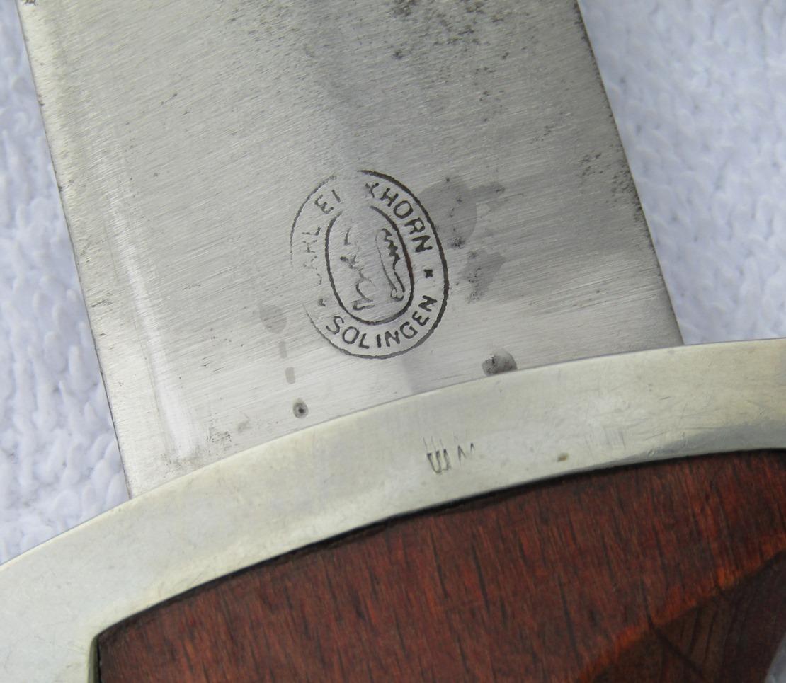 NSKK Chained Leader Dagger-Early Double Oval Eickhorn Logo-Ground Rohm Blade