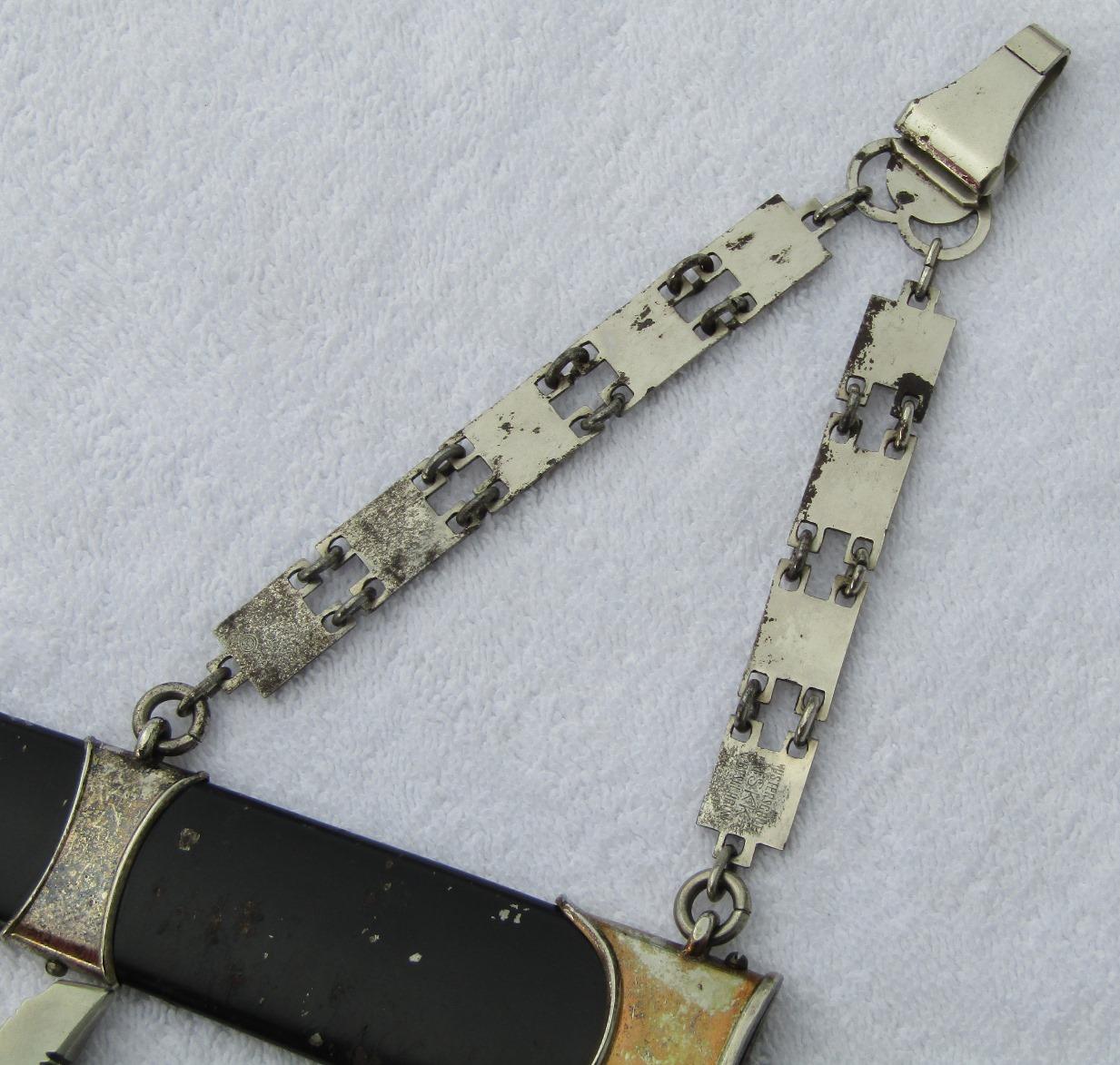 NSKK Chained Leader Dagger-Early Double Oval Eickhorn Logo-Ground Rohm Blade