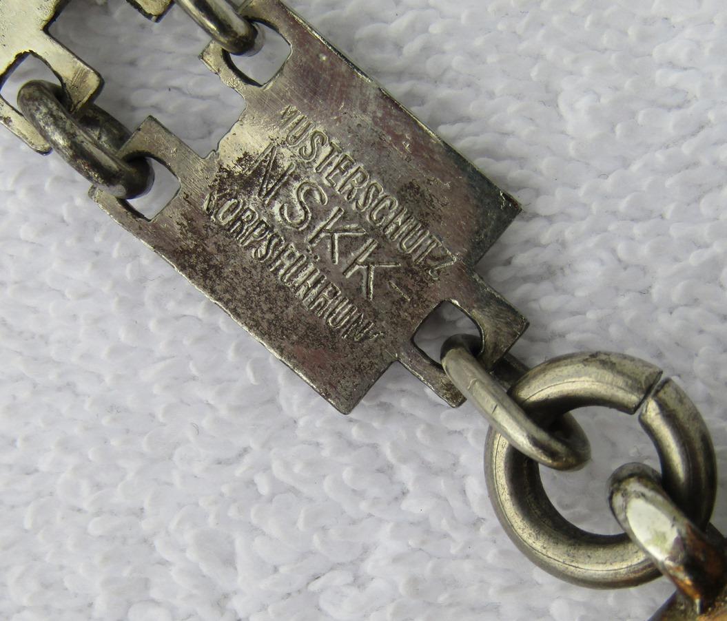 NSKK Chained Leader Dagger-Early Double Oval Eickhorn Logo-Ground Rohm Blade