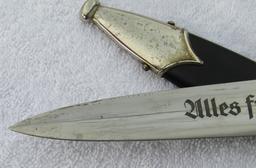 NSKK Chained Leader Dagger-Early Double Oval Eickhorn Logo-Ground Rohm Blade