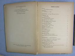2pcs-WW2 Period 1940 Dated Wehrmacht History Book-Arbeitsbuch