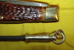 Scarce 1st Version Buford Pusser Limited Edition No. 10 2 Blade Pocket Knife By Camillus