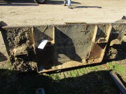 72 Inch MRF Utility Skid Loader Bucket