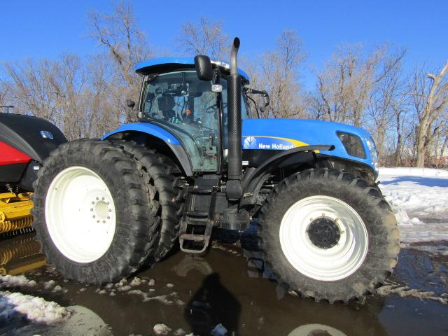 2008 New Holland Model T-7040 MFWD Diesel Tractor, Cab Suspension, Air Seat