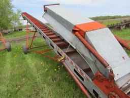 Owatonna Model 205 40 FT. Crop Elevator with Truck Hopper