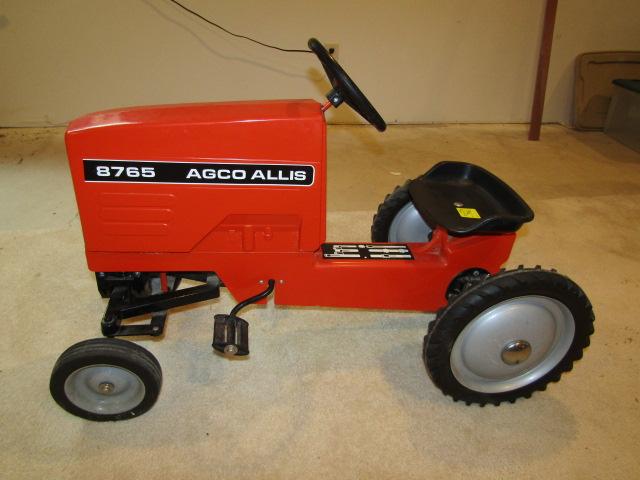 701. 1/8 scale Dyersville Agco -Allis 8765 Pedal Tractor
