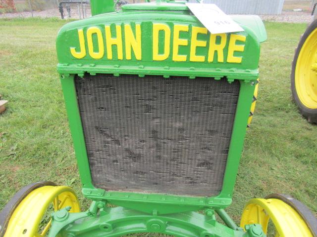 916. Very Nice 1930 John Deere Model GP Tractor, Factory Flat Spoke Rear Wh