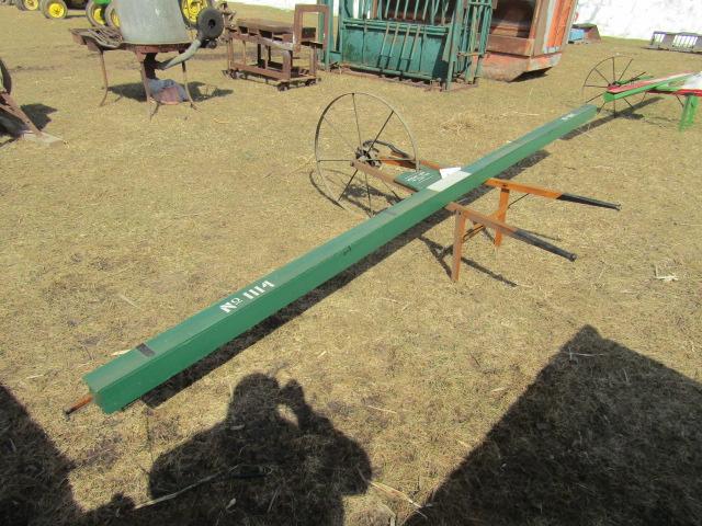 486. Royal # 1114 Wheelbarrow Style Grass Seeder