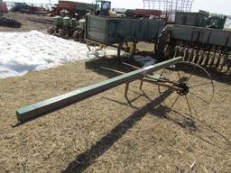 486. Royal # 1114 Wheelbarrow Style Grass Seeder