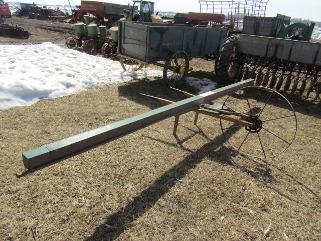 486. Royal # 1114 Wheelbarrow Style Grass Seeder