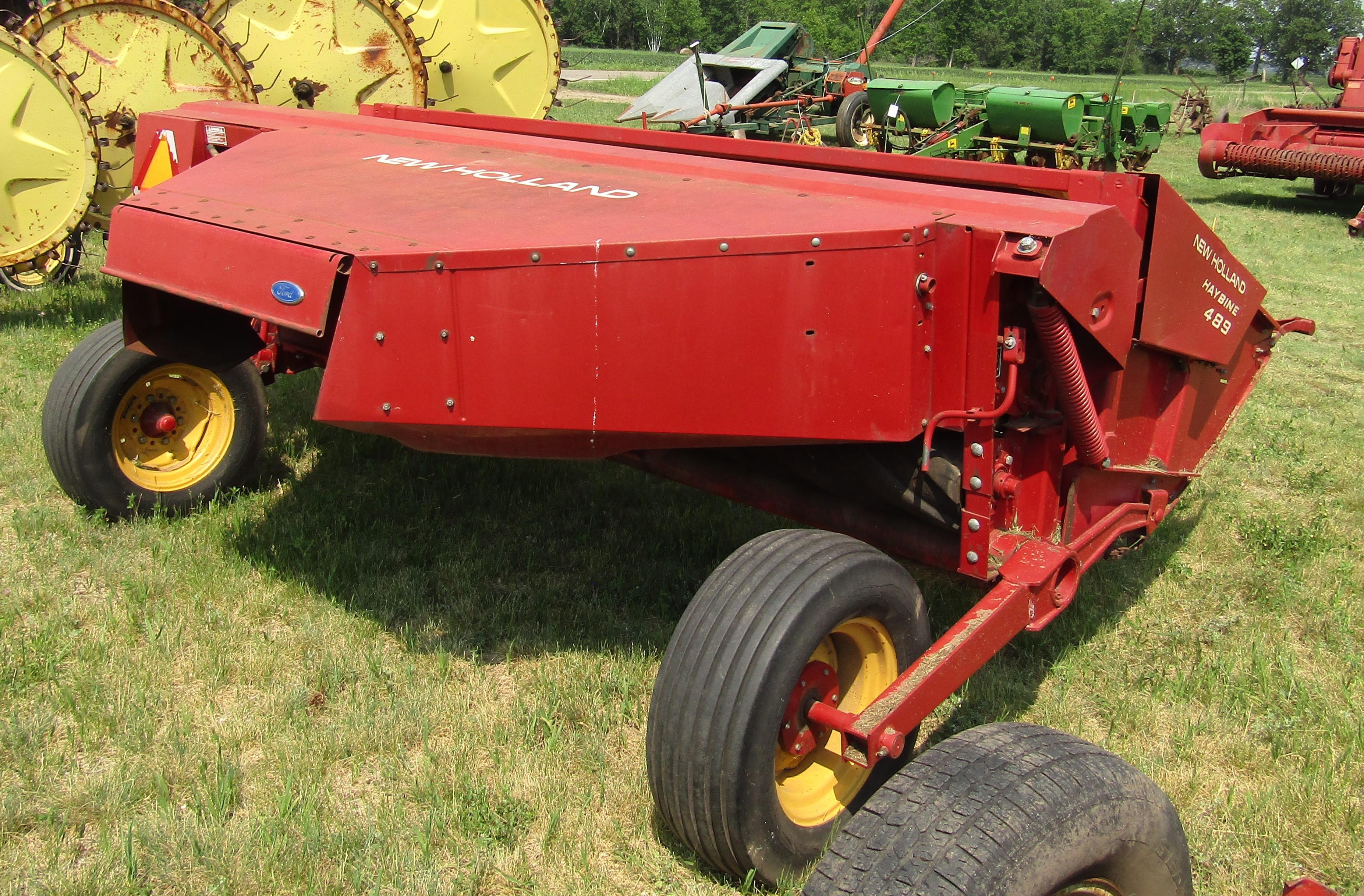 958. Nice New Holland Model 489 (9FT.) Haybine, Serial # 783322