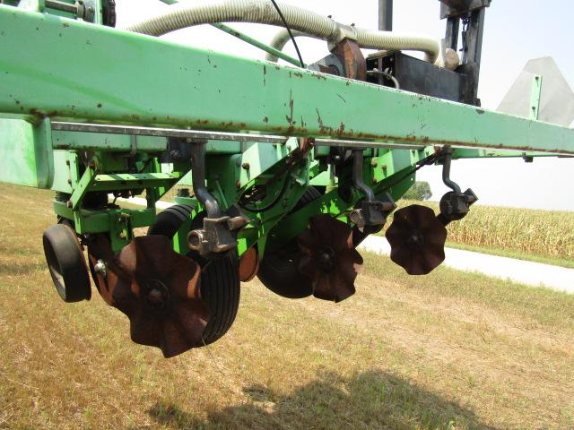856. Deutz Allis Model 385 12 Row X 30 Inch Corn Planter, End Transport, Mo