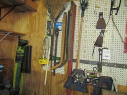 961. RAKES, PLOW AND CLUTIVATOR HANDLES, GRUB HOE BLADES