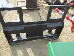 1465. 325-636, 48 INCH WALK THROUGH SKID LOADER PALLET FORK, TAX