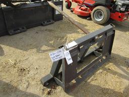 1473. 436-1034, SKID LOADER ROUND BALE SPEAR, TAX