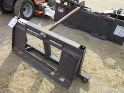 1473. 436-1034, SKID LOADER ROUND BALE SPEAR, TAX
