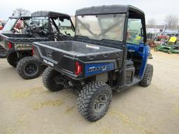 1499. 322-626, 2014 POLARIS 900 XP 4 X 4 RANGER, MANUAL TILT BOX,  16,000 M