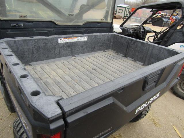 1499. 322-626, 2014 POLARIS 900 XP 4 X 4 RANGER, MANUAL TILT BOX,  16,000 M