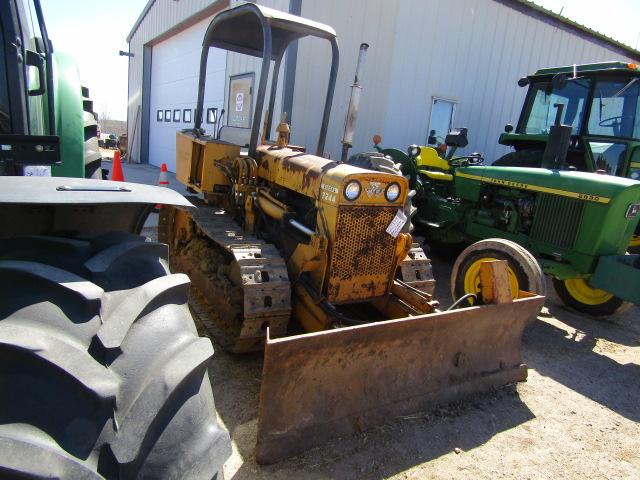 1603. 227-379. MASSER FERGUSON MODEL 2244 DIESEL DOZER, 12 INCH TRACKS, 6 W