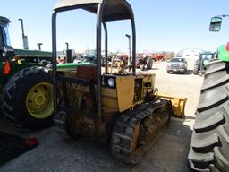 1603. 227-379. MASSER FERGUSON MODEL 2244 DIESEL DOZER, 12 INCH TRACKS, 6 W