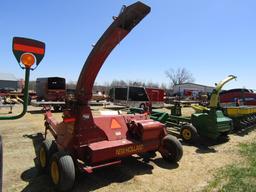 1634. 296-534, NEW HOLLAND MODEL FP 240 FORAGE HARVESTER, METALERT lll, 2 P