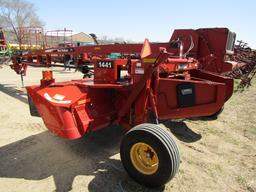 1692. 212-324, NEW HOLLAND MODEL 1441 14 FT. HYDRA SWING DISCBINE, 12 TURTL