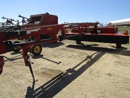 1692. 212-324, NEW HOLLAND MODEL 1441 14 FT. HYDRA SWING DISCBINE, 12 TURTL