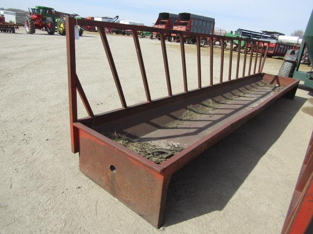 401. 463-1155, 20 FT. NOTCH FENCE LINE FEED BUNK, TAX