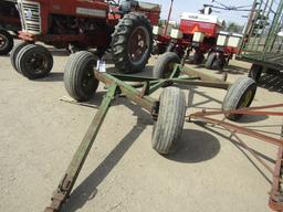 417. 364-807, JOHN DEERE 1065 FOUR WHEEL WAGON, EXT. POLE, FLOTATION TIRES,