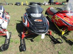 15. 2002 POLARIS XC 600 EDGE SP, (BLACK) VARIABLE EXHAUST, SHOWS 1896 MILES