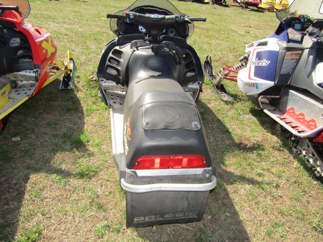 15. 2002 POLARIS XC 600 EDGE SP, (BLACK) VARIABLE EXHAUST, SHOWS 1896 MILES