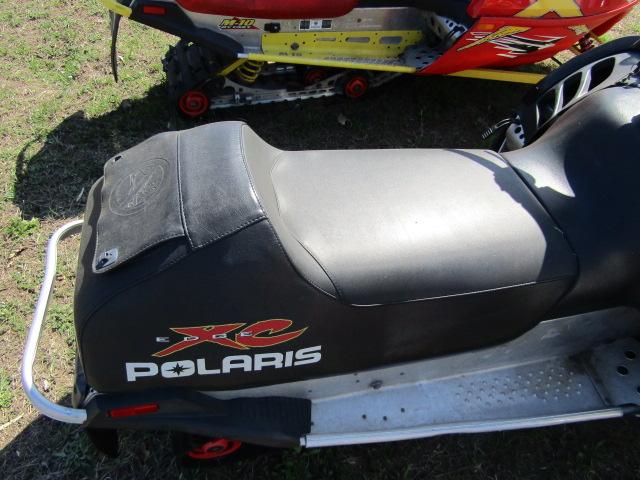 15. 2002 POLARIS XC 600 EDGE SP, (BLACK) VARIABLE EXHAUST, SHOWS 1896 MILES