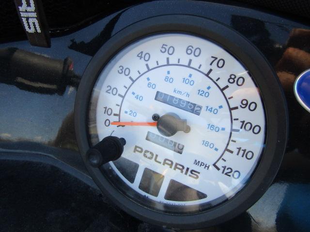 15. 2002 POLARIS XC 600 EDGE SP, (BLACK) VARIABLE EXHAUST, SHOWS 1896 MILES